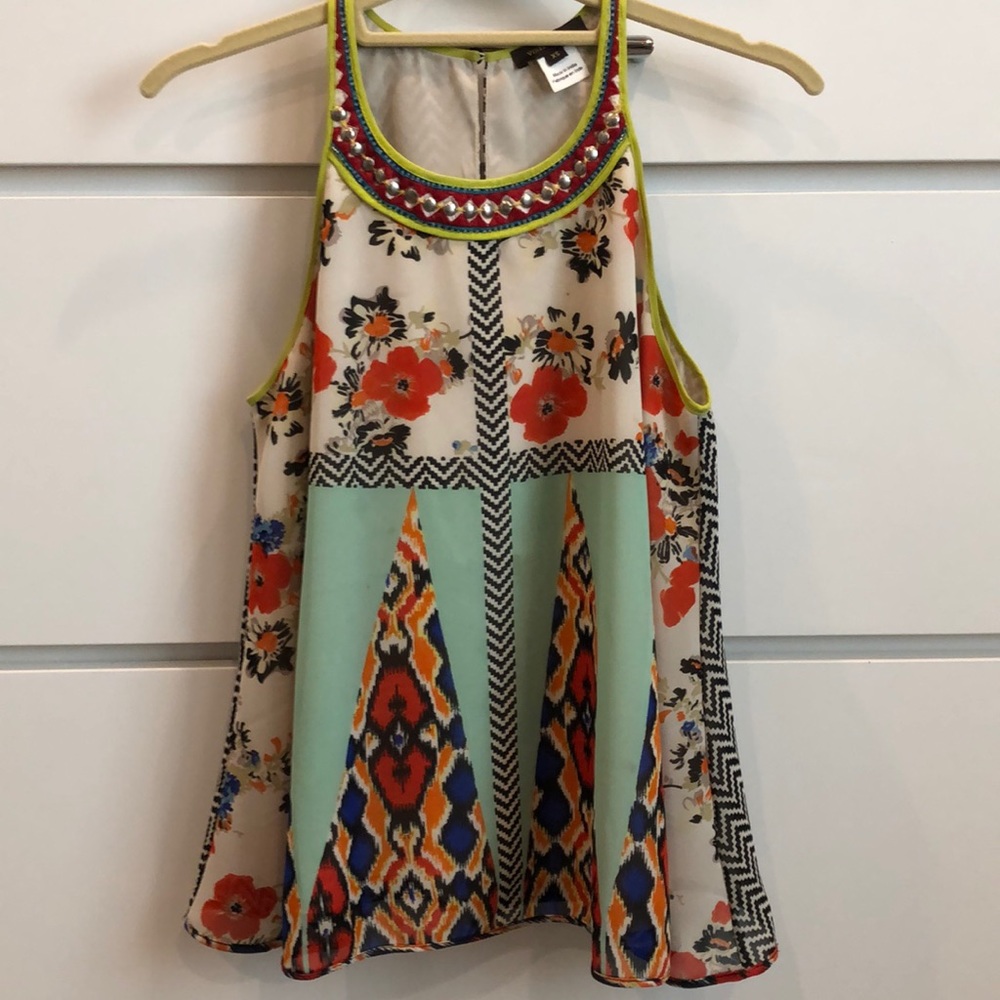 Anthropologie sleeveless top